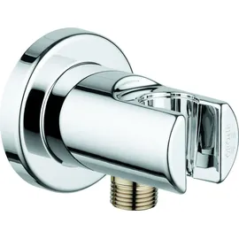 Grohe Relexa Wandanschlussbogen mit Wandbrausehalter verchromt