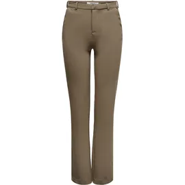 Only Hose Raffy-Yo in Braun mit geradem Bein-M-L32