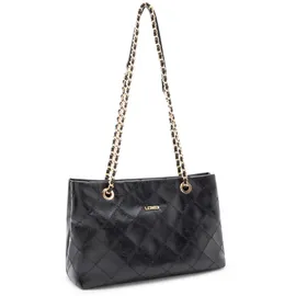 L.Credi Remalia Shopper Polyurethan Black