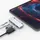 Hyper Drive HD 319E USB C Hub Für iPad Pro - 3.5mm Audio, USB-C Power, USB-A 3.0- Silber