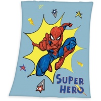 Herding Fleecedecke Spiderman, 130 x 170 cm, 100% Polyester, Fleece