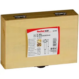 Fischer Forstnerbohrer D-WFo Set 5-teilig
