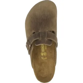 Birkenstock Boston Nubukleder geölt tabacco brown 46