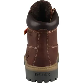Dockers by Gerli Damen Combat Boots, Frauen Stiefeletten,warm gefüttert,uebergangsschuhe,uebergangsstiefel,schnürstiefel,Desert,42 EU - 42