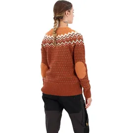Fjällräven Övik Knit Sweater Autumn Leaf/Desert Brown L