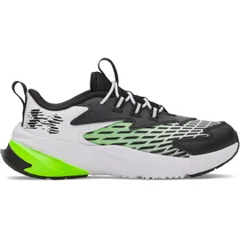 Under Armour Scramjet 7 Kinder White/Hyper Green/Black 33