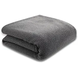 Biederlack Wohndecke »Teddy«, besonders kuschelig und anschmiegsam, 74852833-0 graphite