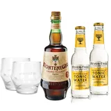 Montenegro & Tonic Set - Montenegro Amaro Italiano Likör 0,7L (23% Vol) + 2x Fe