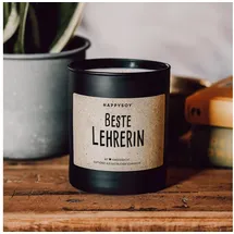 Happysoy Danke sagen beste Lehrerin Duftkerze 0 g schwarz
