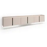 SKRAUT HOME Lowboard 309x50 cm Beige Holzwerkstoff