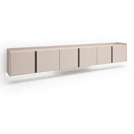 SKRAUT HOME Lowboard 309x50 cm Beige Holzwerkstoff