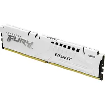 Kingston FURY Beast DDR5 6000MT/s 16GB Modul (1x16GB) CL30 Weiß KF560C30BWE-16