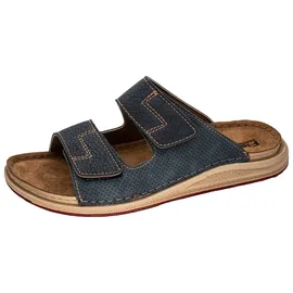 Fischer Markenschuh Slides Blau 44