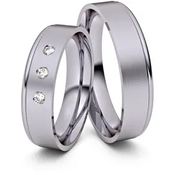 Trauringe Neum ̧nster 950er Palladium - 1168