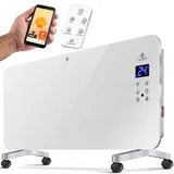 Kesser KESSER® Elektro Glasheizung Konvektor Elektroheizung Heizung Heizkörper Touch Display