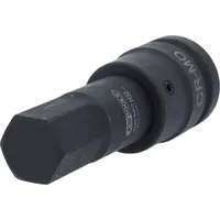 KS Tools 1" Kraft-Bit-Stecknuss Innensechskant, lang, 32 mm