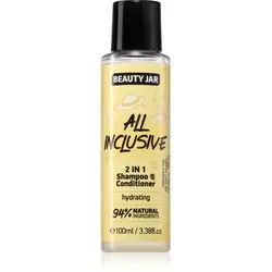 Beauty Jar All Inclusive Shampoo und Conditioner 2 in 1 mit feuchtigkeitsspendender Wirkung 100 ml