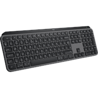 Logitech MX Keys S Graphite schwarz, LEDs weiß, Logi Bolt, USB/Bluetooth, DE (920-011565)