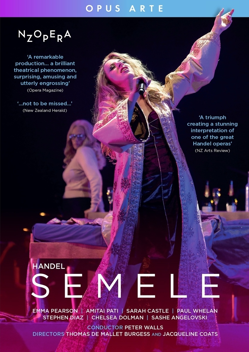 Semele - Pearson  Pati  Walls  New Zealand Opera. (DVD)
