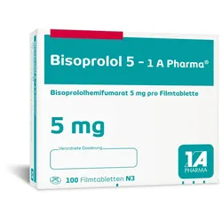 Bisoprolol 5-1A Pharma Filmtabletten 100 St