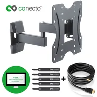 Conecto TV Wandhalterung für 23-42 Zoll (ca. 58-107cm) Flach