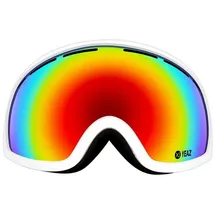 YEAZ Ski- Snowboardbrille rot/weiß PEAK
