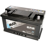 Starterbatterie 4MAX Start-Stop EFB Autobatterie 12V 80Ah 800A