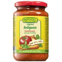 Rapunzel - Tomatensauce Bolognese, vegan mit Soja 330 ml