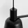 LUCANDE Servan 2-flg. 60 cm schwarz Metall