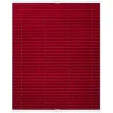 Lichtblick Plissee Klemmfix ohne Bohren verspannt Rot 45 cm x 130 cm