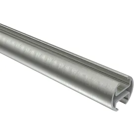 Interdeco GARDINENSTANGE INNENLAUF Sonette Sitra 480 cm (geteilt in 3 x 160 cm), 1-läufig, 20 mm Ø Edelstahl-Optik