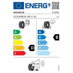 MICHELIN 215/45R16 90V - Pilot Sport 3 Sommerreifen  474002