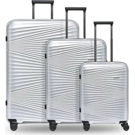 pactastic Collection 02 Koffer-Set 3-tlg. silber/metallic