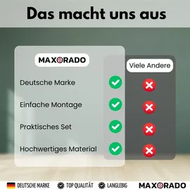 Maxorado Bodendüse + Schlauch + Staubsaugerrohr Ersatzteile Set 32mm