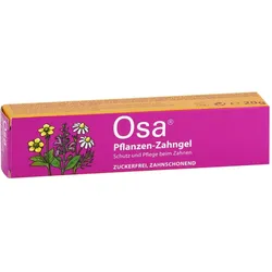 Osa Pflanzen Zahngel zuckerfrei