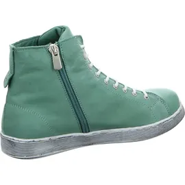 Andrea Conti Damen High Top Sneaker, Peppermint, 37 EU