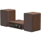 Pure Classic Stereo Coffee Black/Walnut Stereoanlage