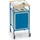FETRA Schrank Stahl 605 x 695 x 1195 mm blau mit Tür
