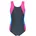 Badeanzug Blau/Grau 158