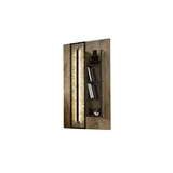 Uno Wandregal 60 x 20 x 120 cm Schwarz