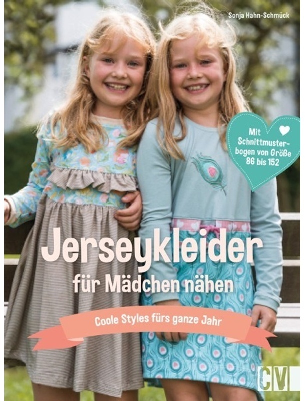 Jerseykleider Für Mädchen Nähen - Sonja Hahn-Schmück  Gebunden