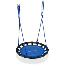 Relaxdays Nestschaukel 80 cm blau 10026651_45