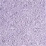 Ambiente Home Ambiente Servietten Lunch / Party 33x33cm Elegance Lavender geprägt / embossed