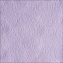 Ambiente Home Ambiente Servietten Lunch / Party 33x33cm Elegance Lavender geprägt / embossed
