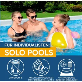 BESTWAY Power Steel Frame Pool 956 x 488 x 132 cm