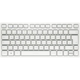 Cherry KW 7100 MINI BT Tastatur Bluetooth QWERTZ Weiß