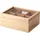 Continenta Teebox CONTINENTA, beige (natur), B:17,5cm H:10cm, Lebensmittelaufbewahrungsbehälter, Handarbeit