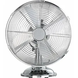 Sichler Haushaltsgeräte Vollmetall Tischventilator 30 cm Retro