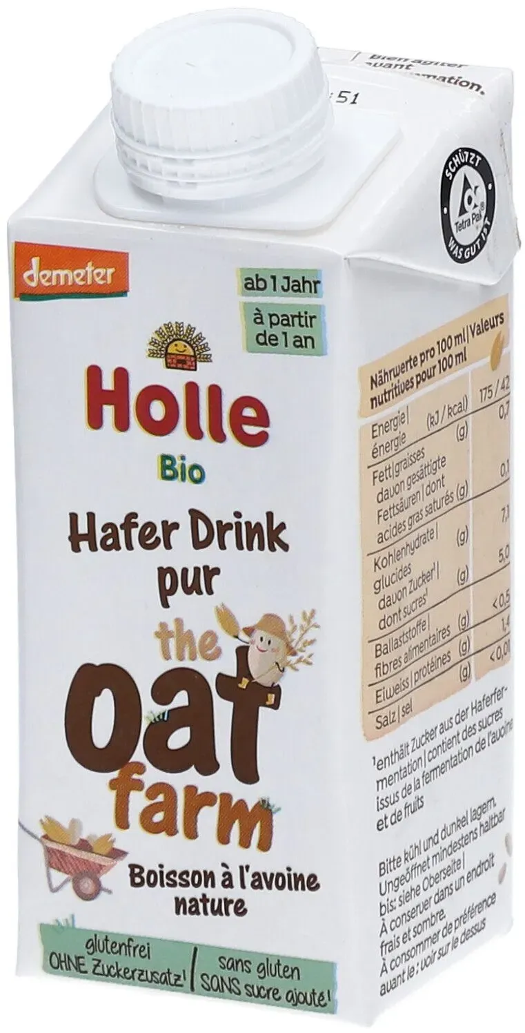 Holle Bio-Haferdrink Tetra 200 ml