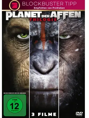 Planet der Affen Triologie [3 DVDs]
